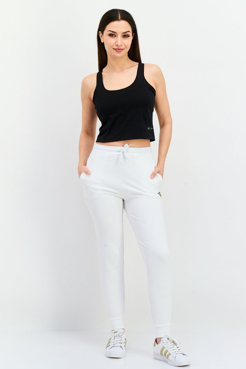 Adidas أديداس × بارلي ملابس رياضية نسائية بلا أكمام قميص جري، أسود - Image 4